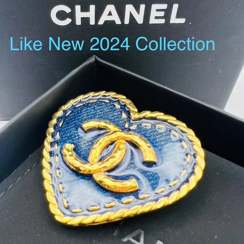 Chanel auth pin brooch - chanel,