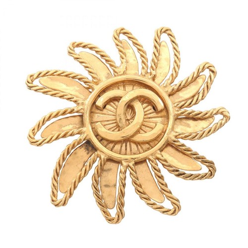 Chanel coco mark brooch - chanel,