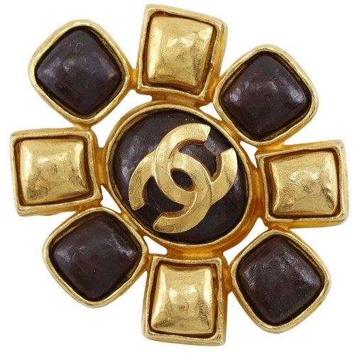 Chanel coco mark brooch - coco,