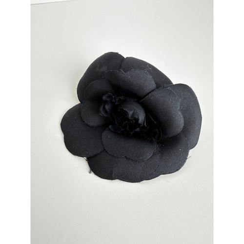 Chanel black silk vintage - chanel,