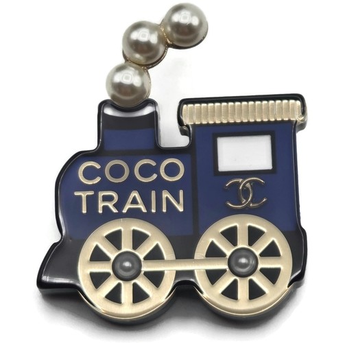 Coco chanel train brooch 20c - coco,