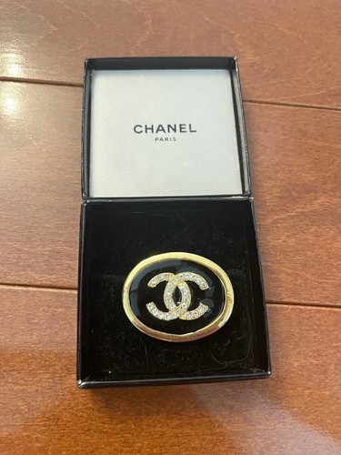 Chanel cocomark oval brooch - oval,