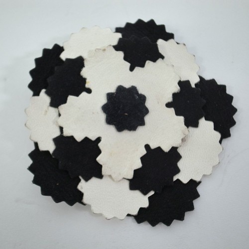 Chanel leather corsage brooch - corsage,
