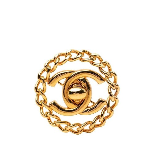 Chanel logo turn - logo, chain