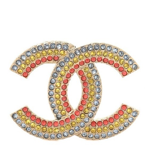 Authentic chanel metal crystal - authentic,