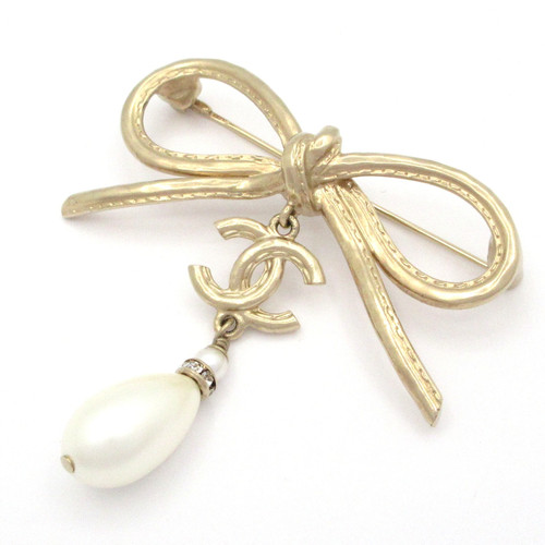 Chanel gold white hardware - gold,