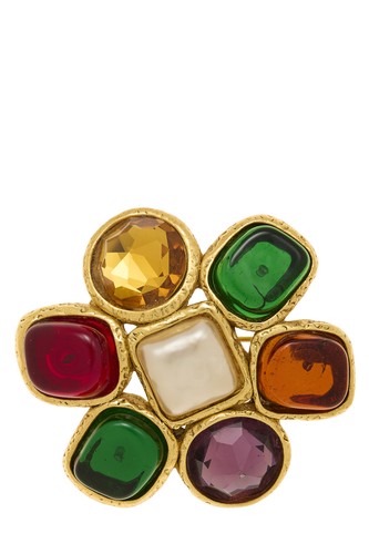 Chanel multicolor gold - chanel, gripoix