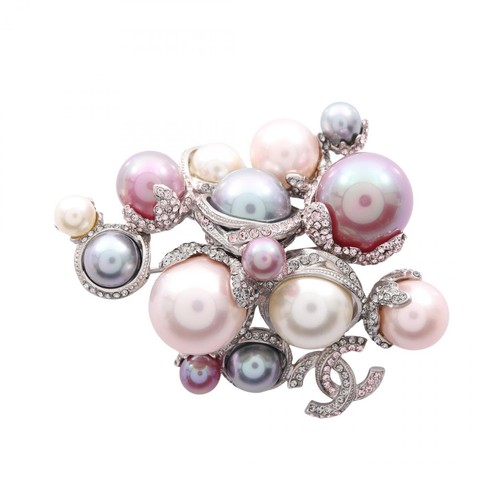 Chanel coco mark 13p brooch - chanel,