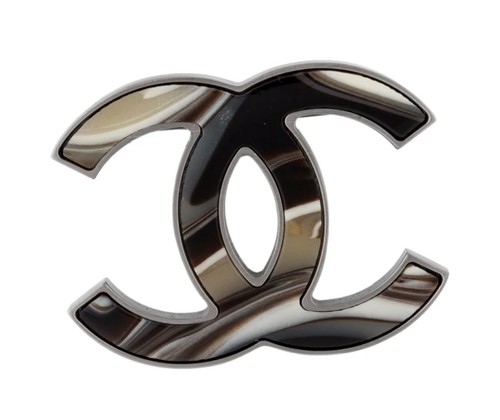 Chanel 10a marble and silver - chanel,