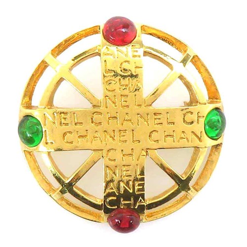Auth chanel logo brooch - auth,