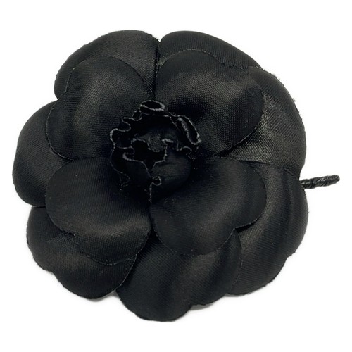 Chanel camellia black chemical - chanel,