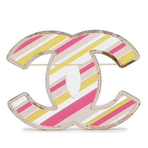 Chanel 06c logo brooch - chanel,