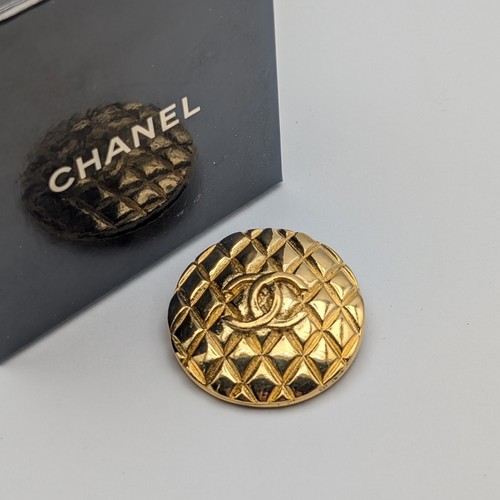 Chanel brooch coco mark - chanel, brooch,