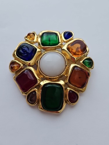 Rare vintage chanel gripoix - chanel,
