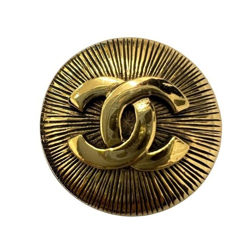 Chanel brooch coco mark metal - coco,