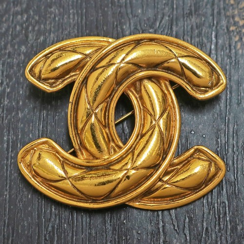 Chanel gold plated - gold, cc