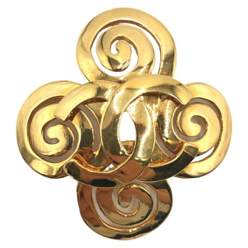 Chanel coco mark brooch - coco,
