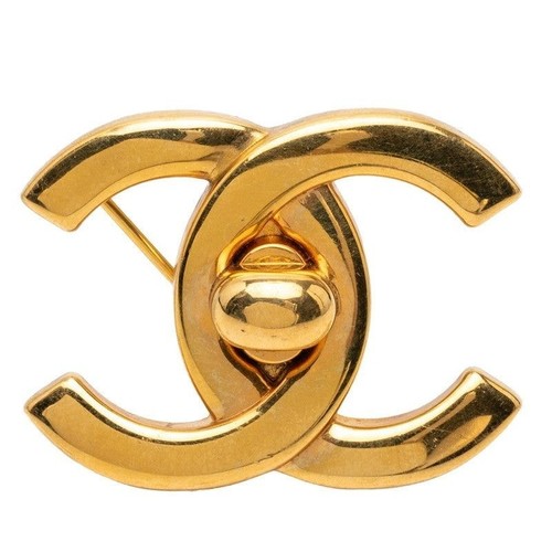 Chanel logo turn lock - logo,