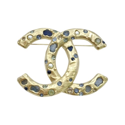 Chanel coco mark pearl crystal - coco,